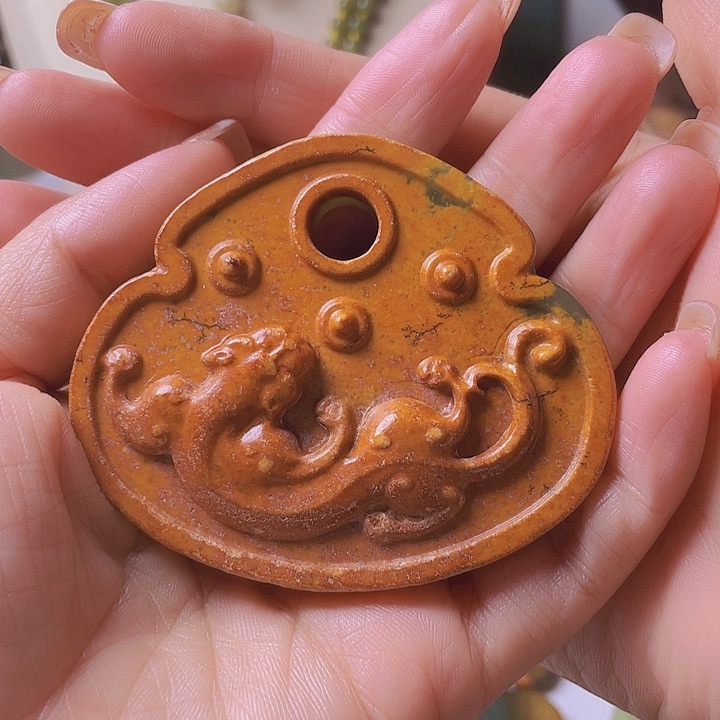 未镶嵌手串岫岩老玉（透闪石质玉）牧*