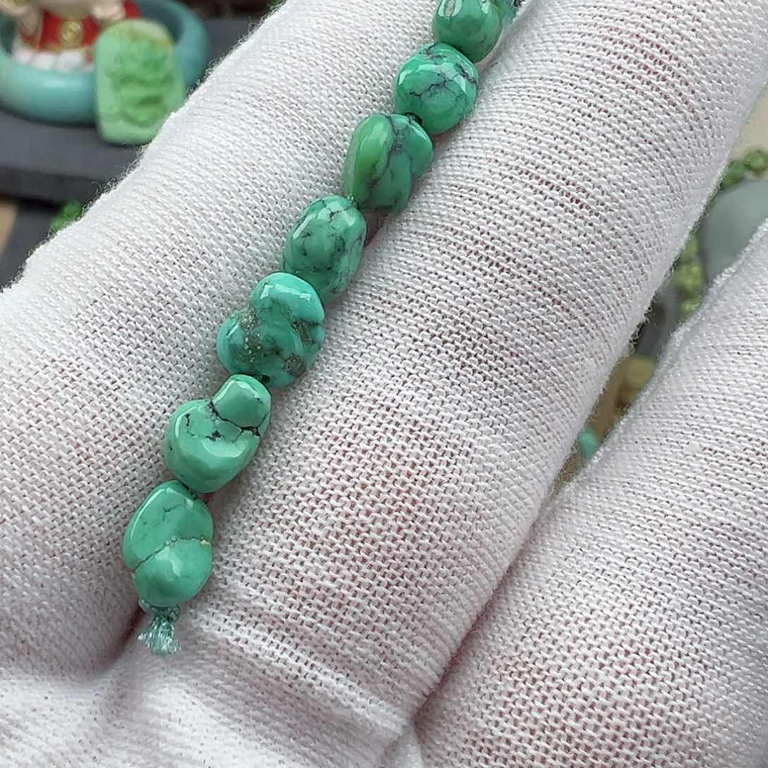 绿松石菜籽黄绿松石Z未镶嵌