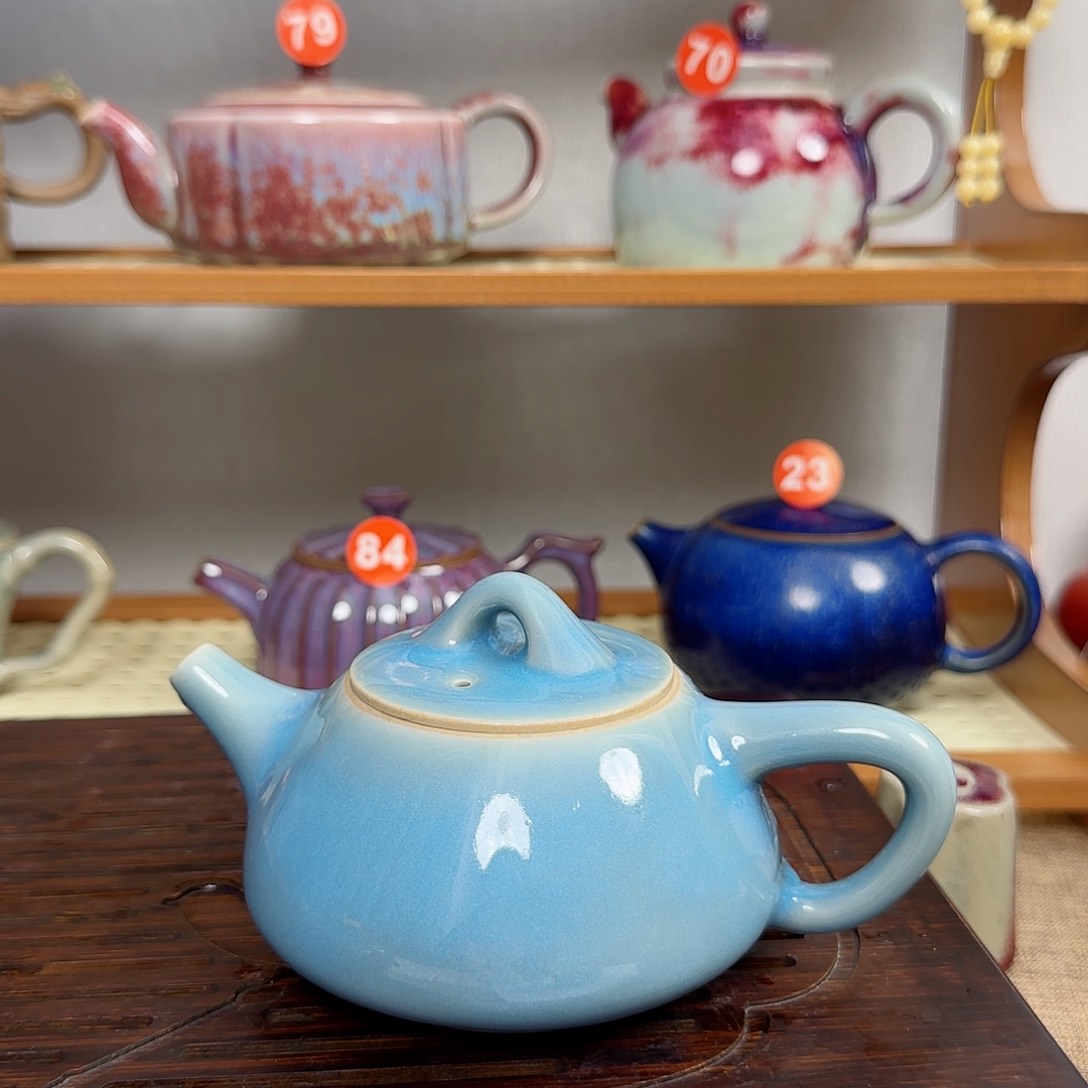 钧瓷茶壶茶壶茶壶