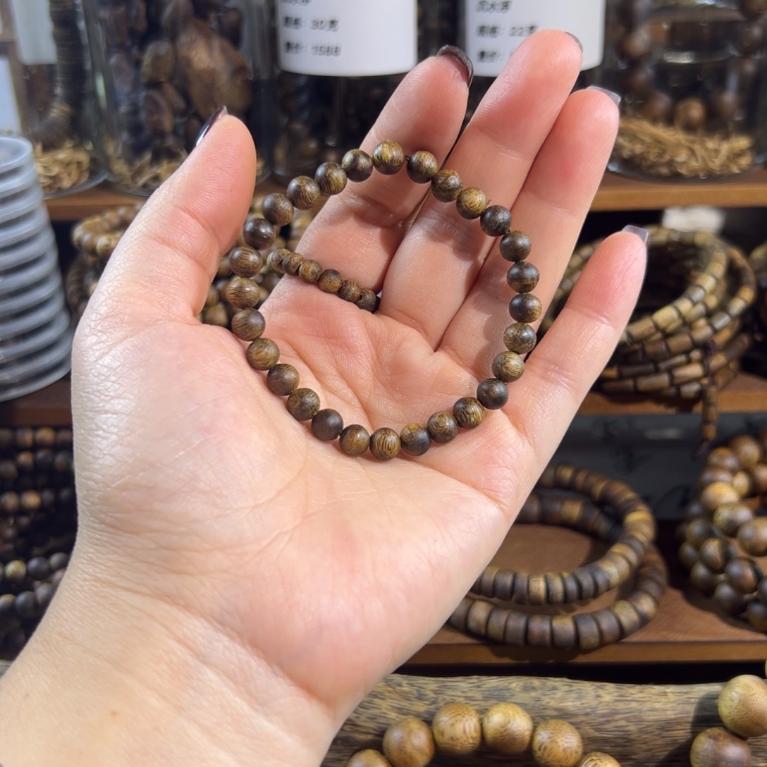 沉香碎屑沉香卡6单圈