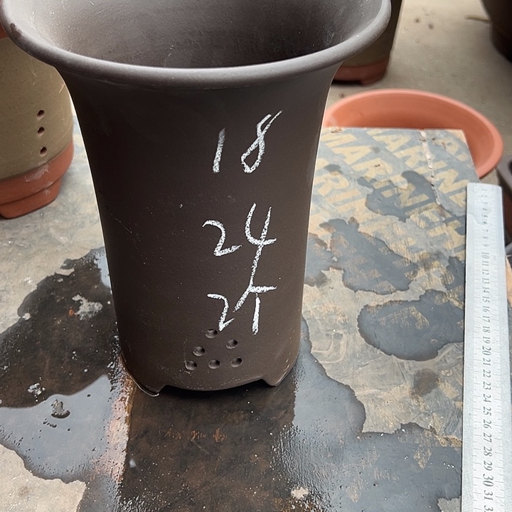 紫砂花盆透气花盆