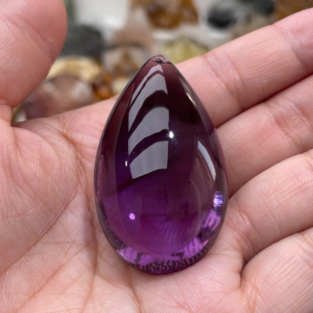 水晶颈饰未镶嵌定制