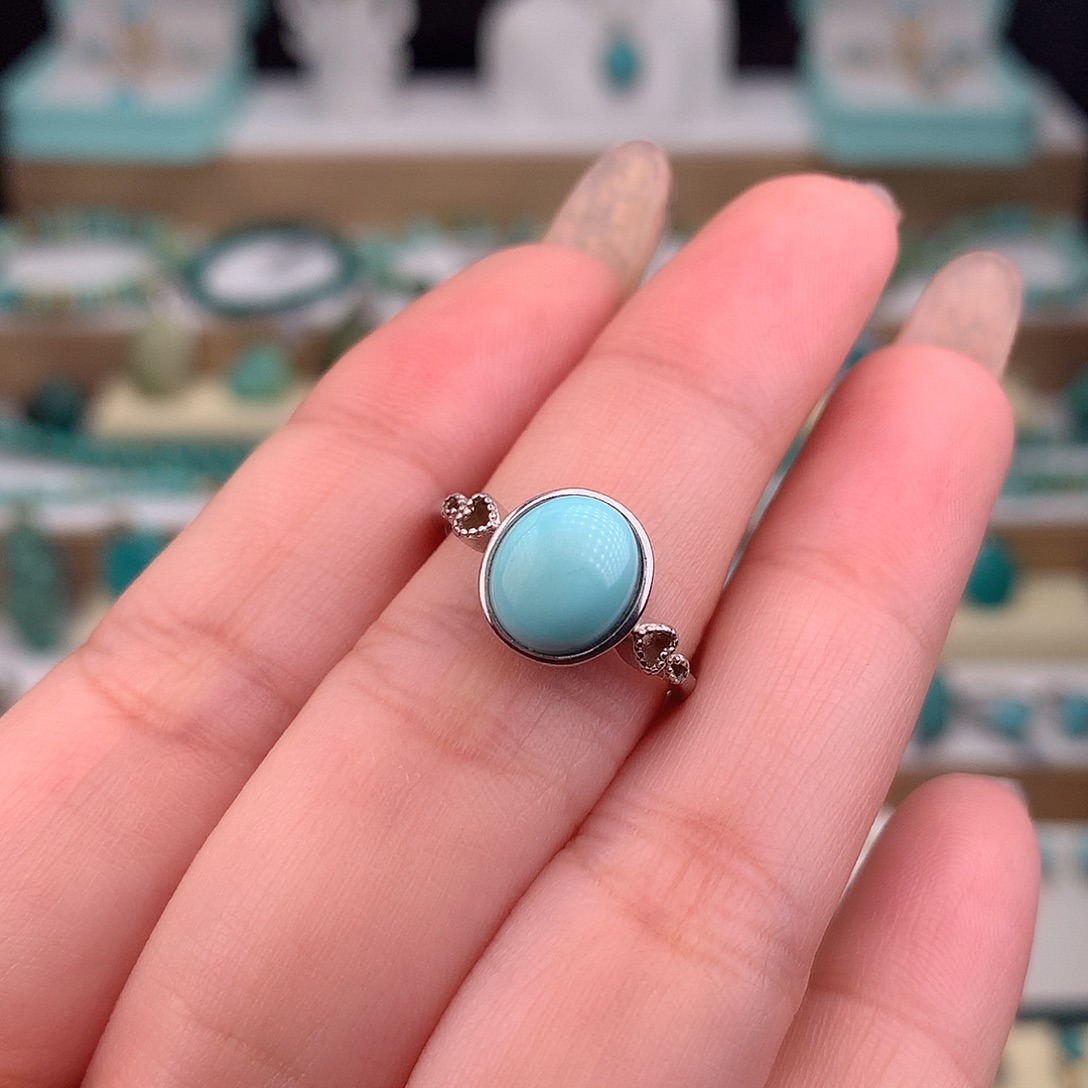 绿松石未镶嵌戒指