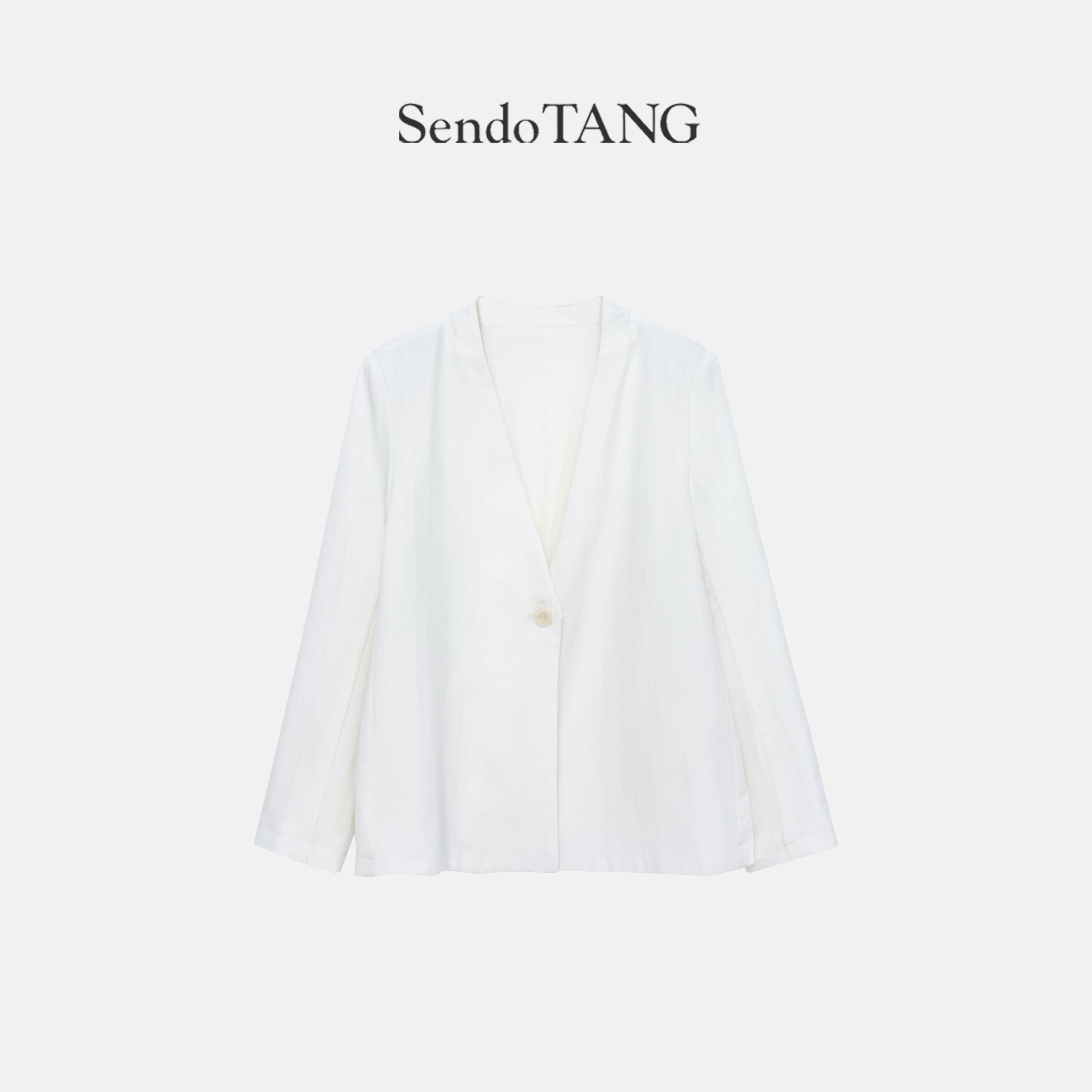 高定西装【双层西装】胖多女装春款气质设计感时尚新款西服外套