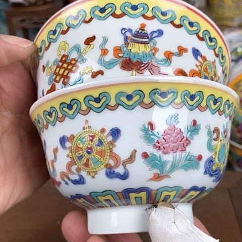 景德镇陶瓷藏式茶碗