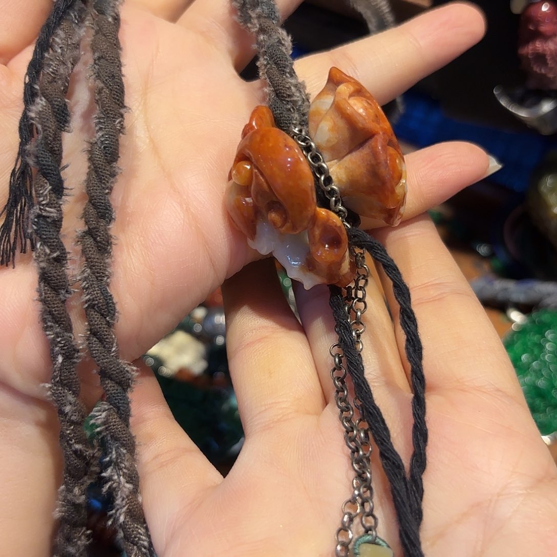 翡翠颈饰未镶嵌原创