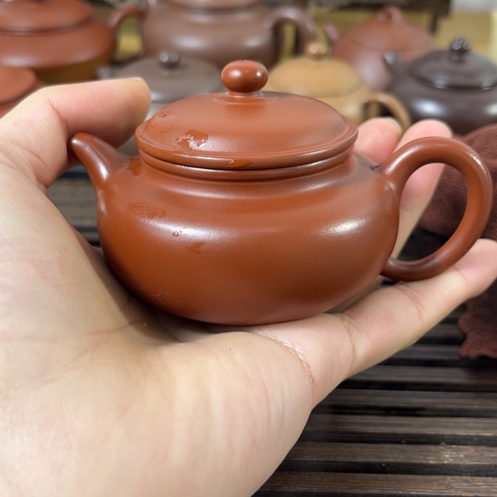 紫砂茶壶原矿紫砂半手工制作