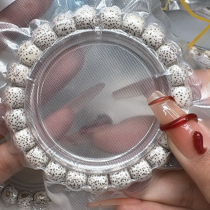 星月菩提手串324王者白星月菩提镶嵌10桶单圈