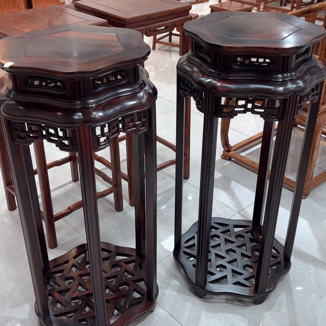 红酸枝木类成套家具用****5