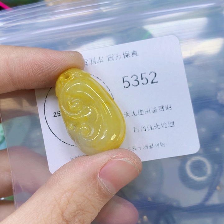 翡翠吊坠(赠链)未镶嵌