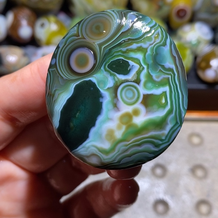 未镶嵌玛瑙/玉髓珠宝半成品41