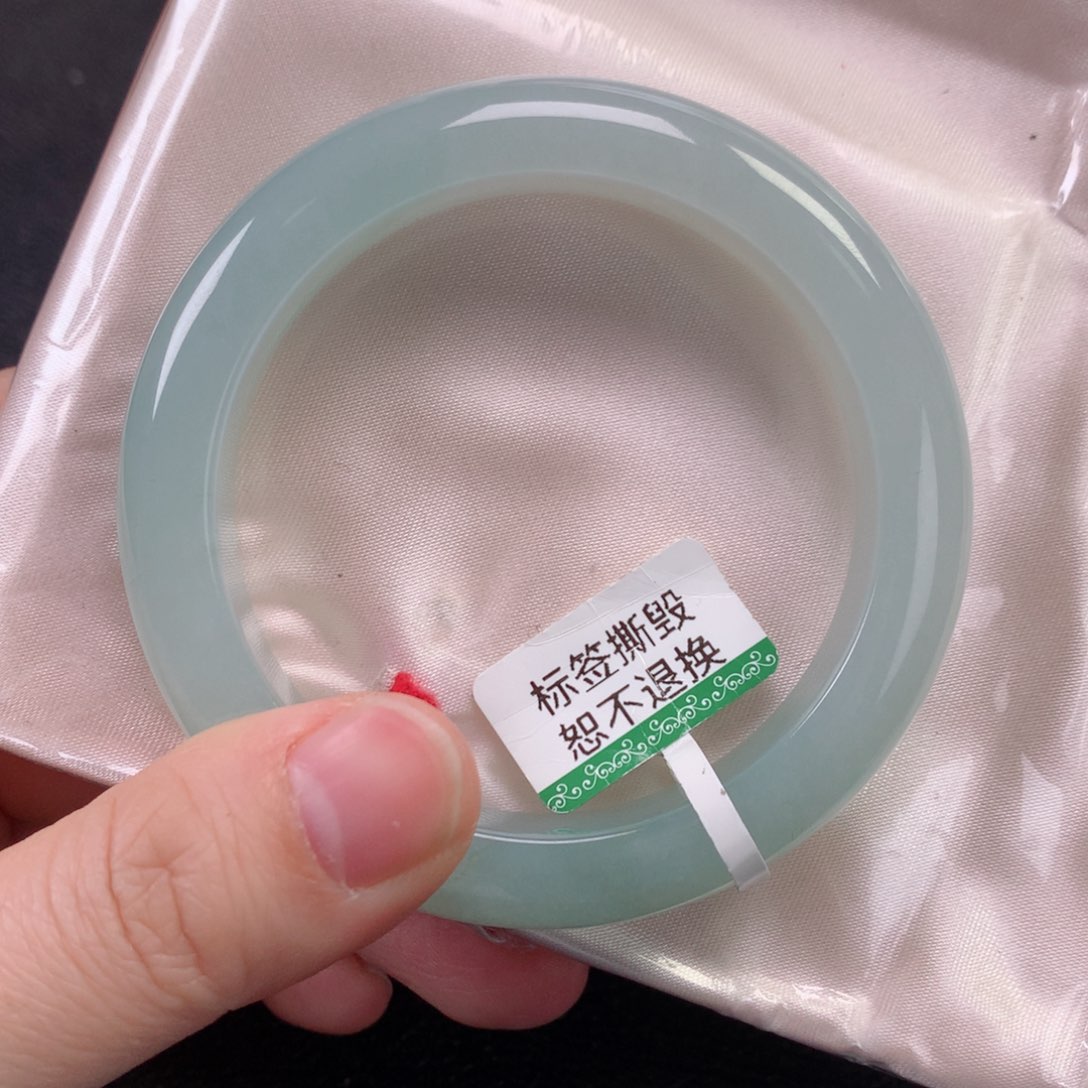 未镶嵌手镯翡翠缅甸天然翡翠手镯5556