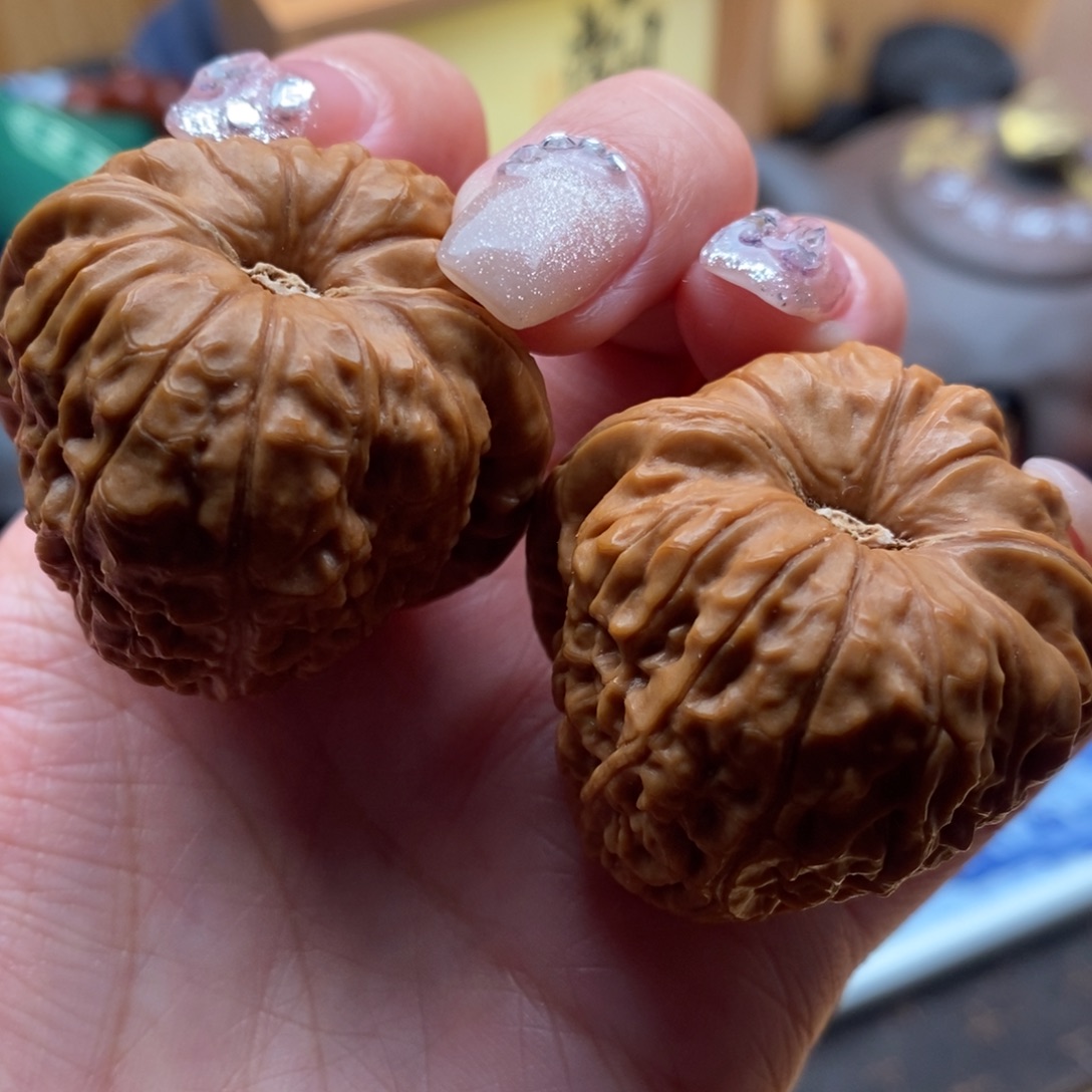 文玩核桃把件39尺寸全品南瓜吨