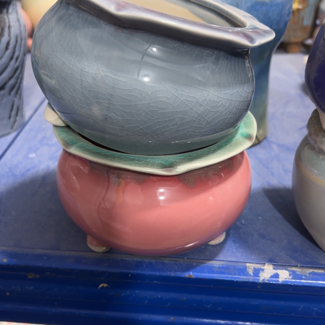 陶瓷多肉小花盆@@1663