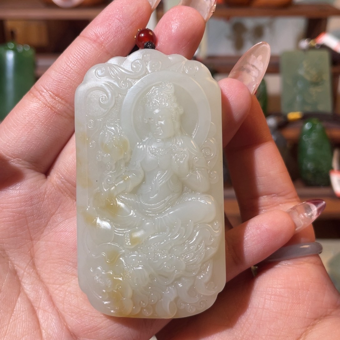 和田玉颈饰未镶嵌用****5