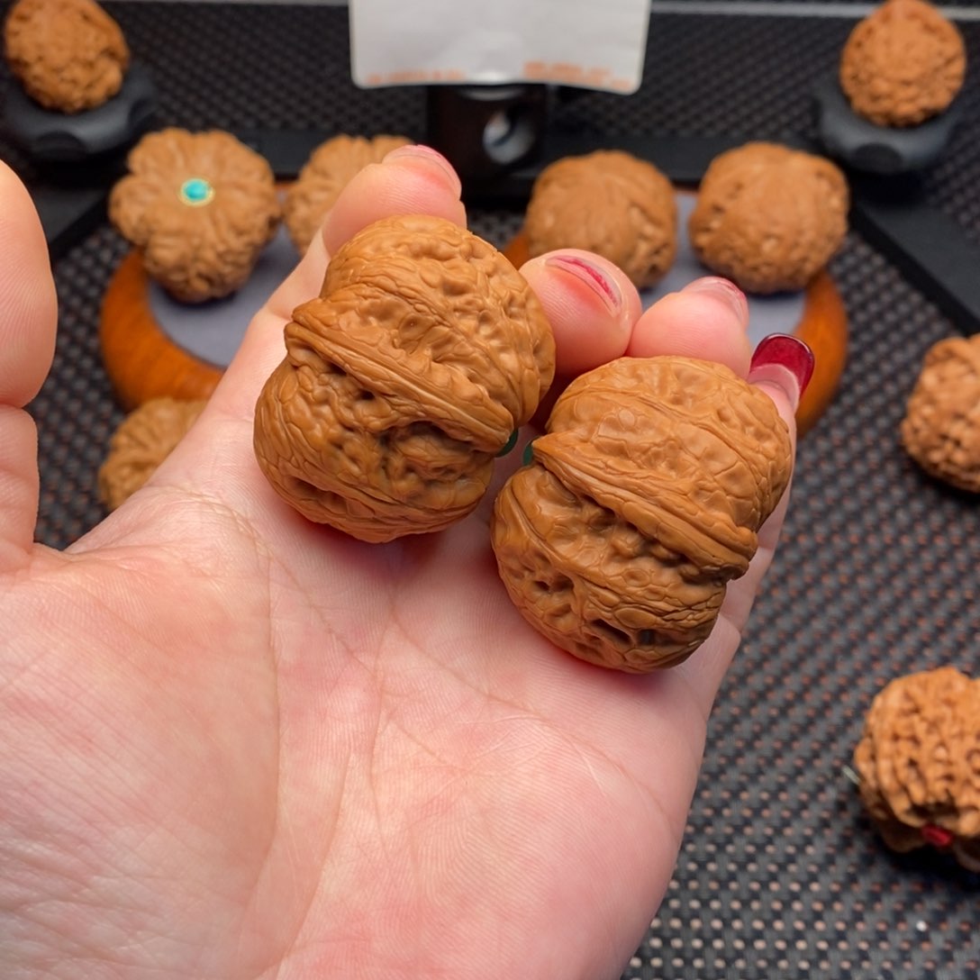 文玩核桃把件元宝43尺