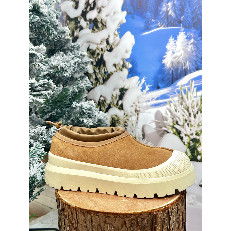 低帮-羊皮毛一体雪地靴--2-2