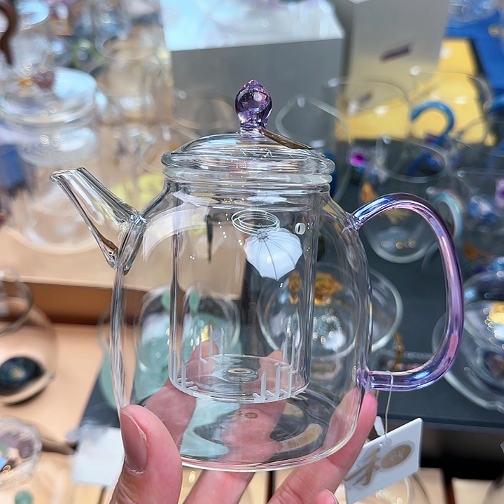 禾器浅紫色宴臣壶内胆款