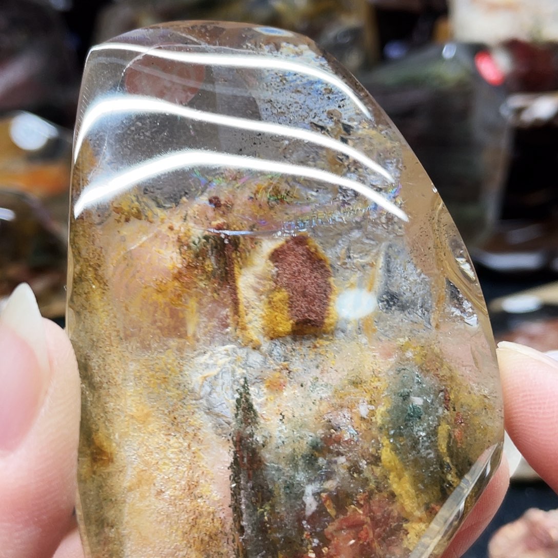 水晶未镶嵌珠宝半成品