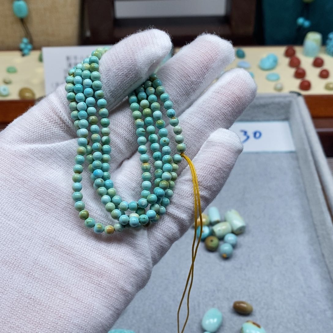 绿松石未镶嵌配饰