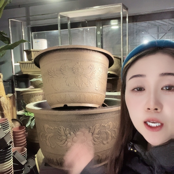 圆60两个有孔金色的
