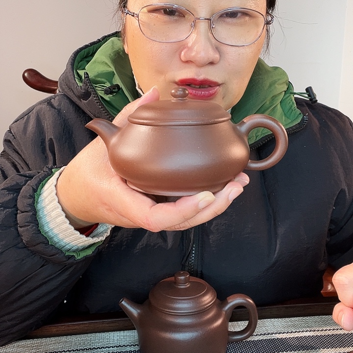 底槽青茶壶作品欣赏