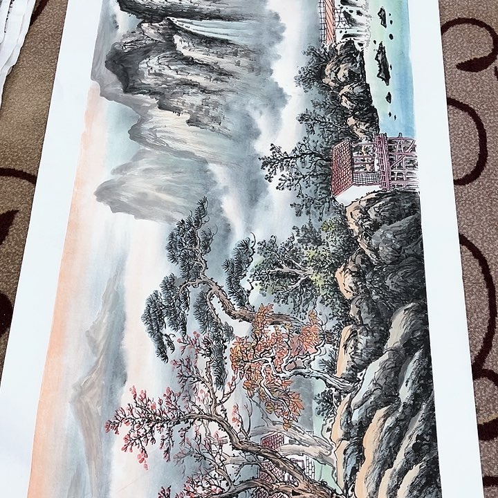 国画闲***！小六尺王宝军