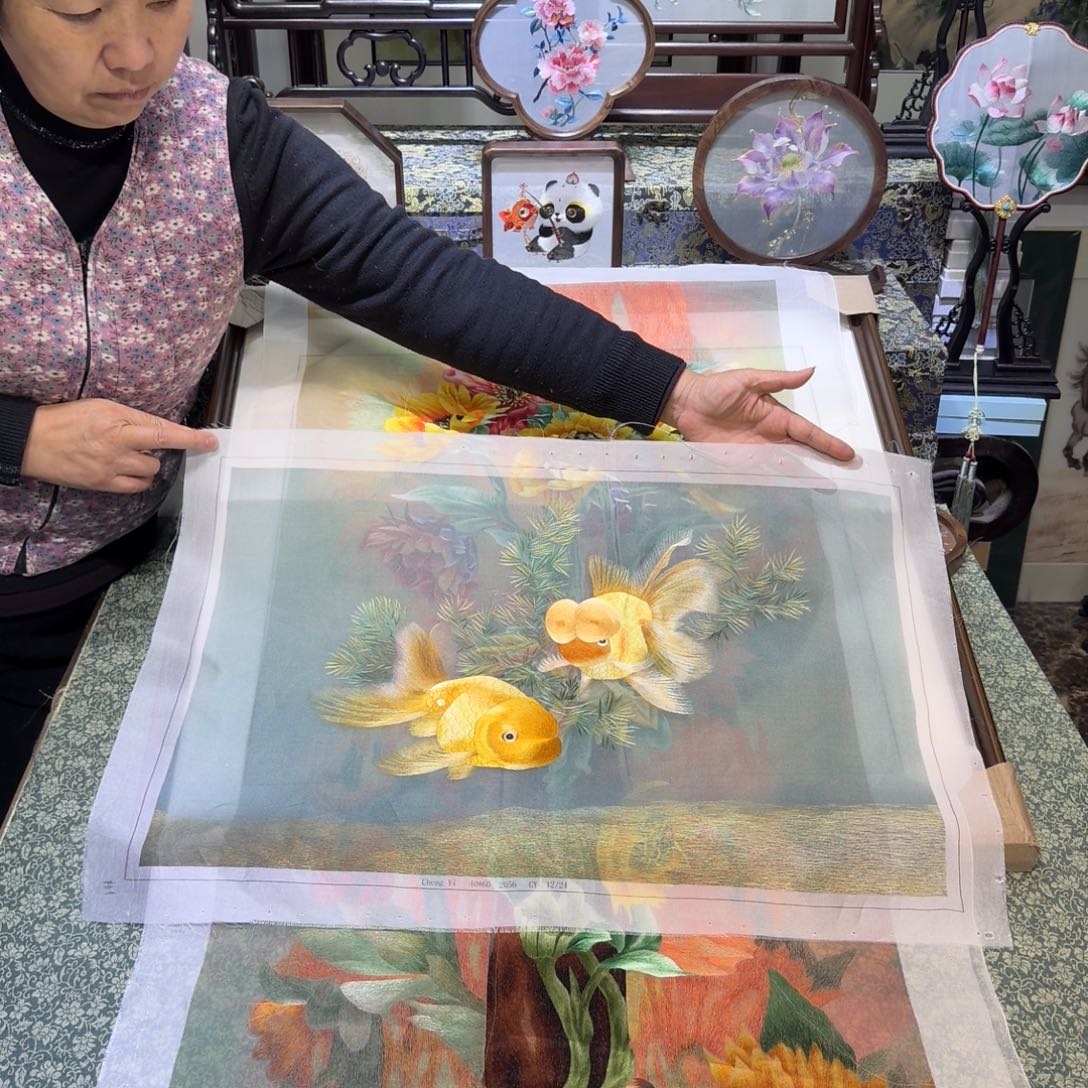 刺绣手工苏绣工艺精品