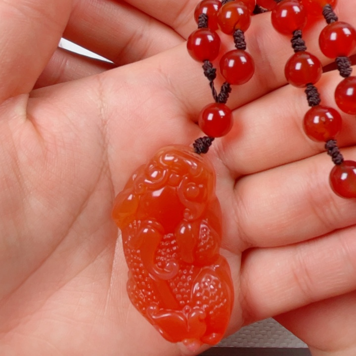 玛瑙/玉髓未镶嵌颈饰