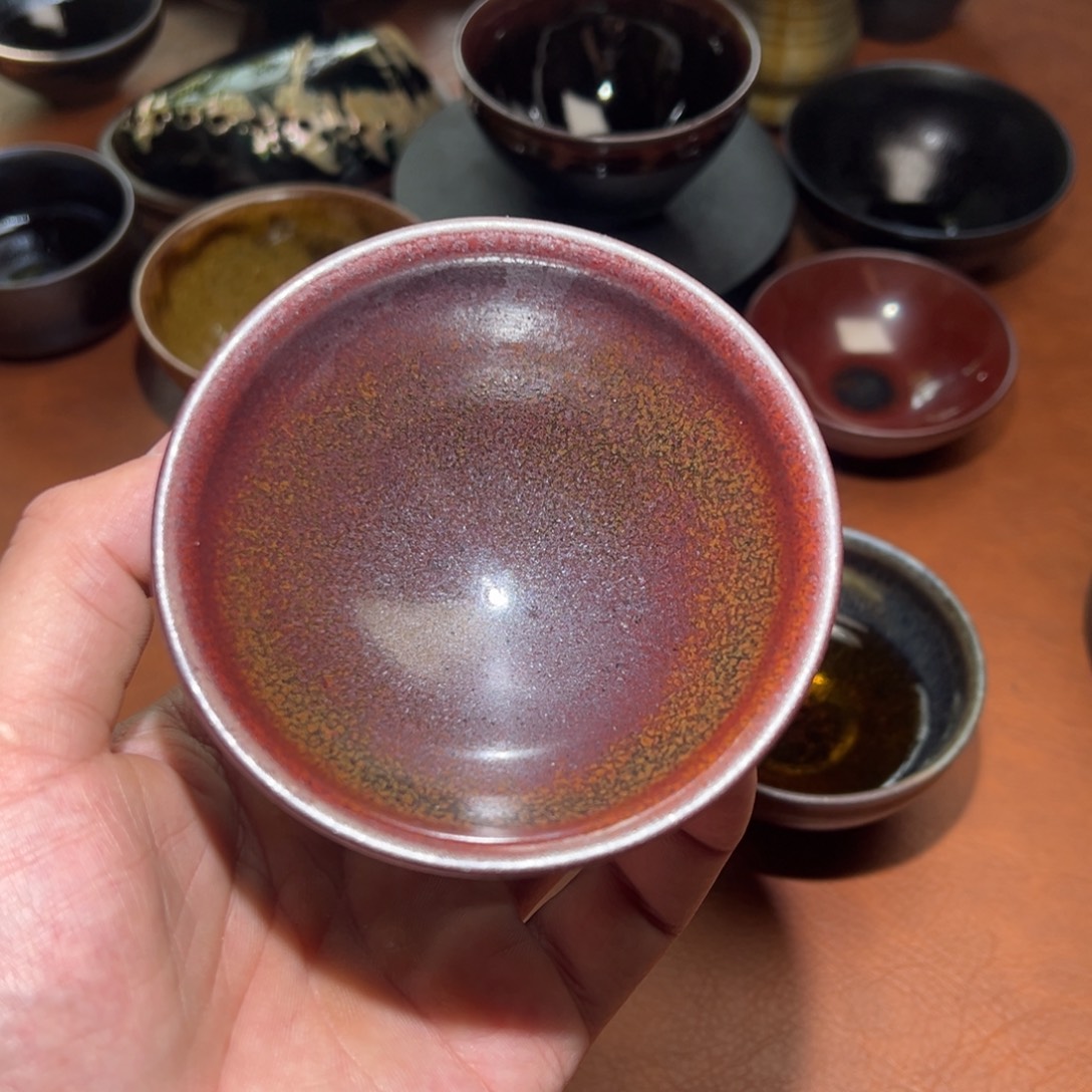 茶盏柴烧主人杯建窑建盏