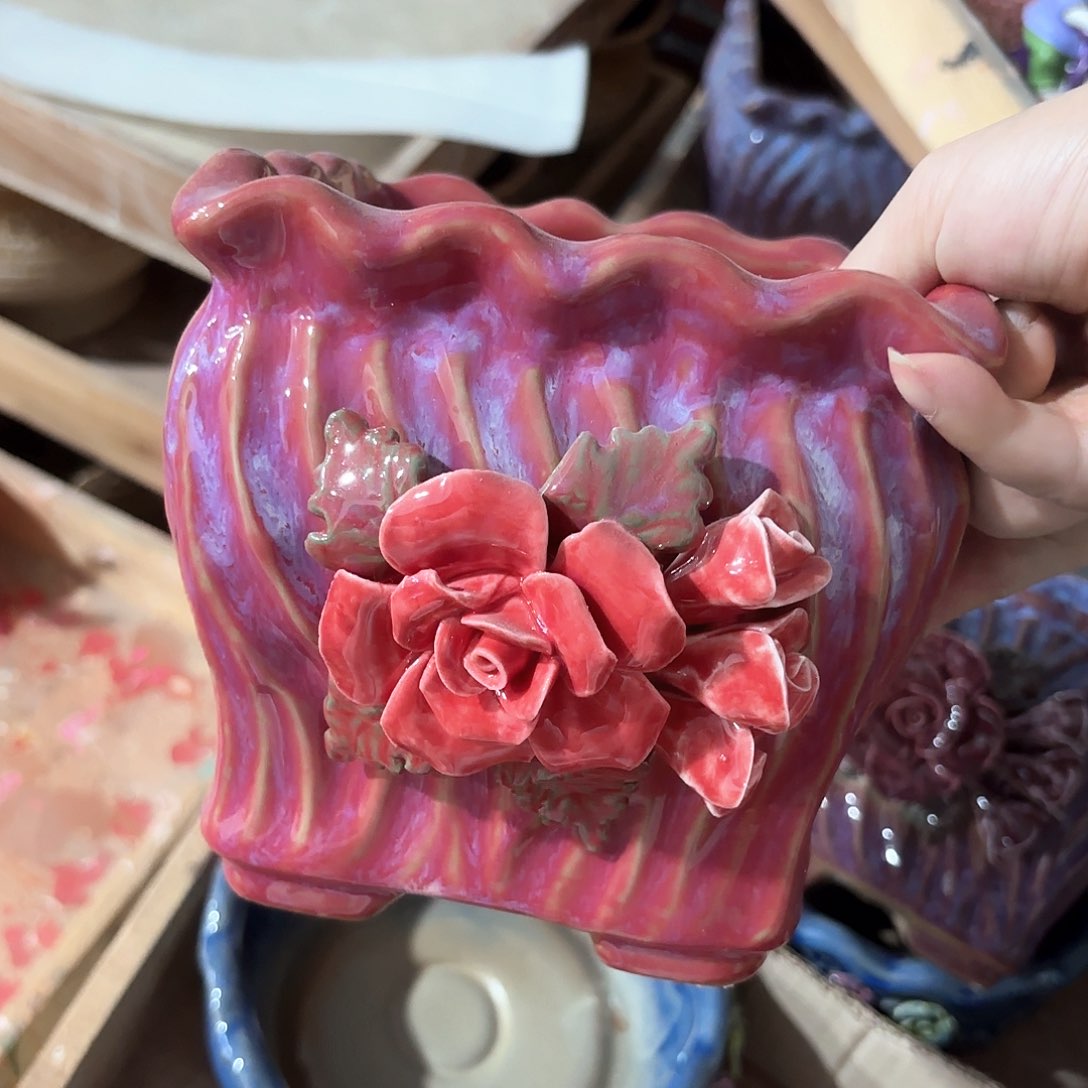 陶瓷陶瓷花盆，多肉花盆