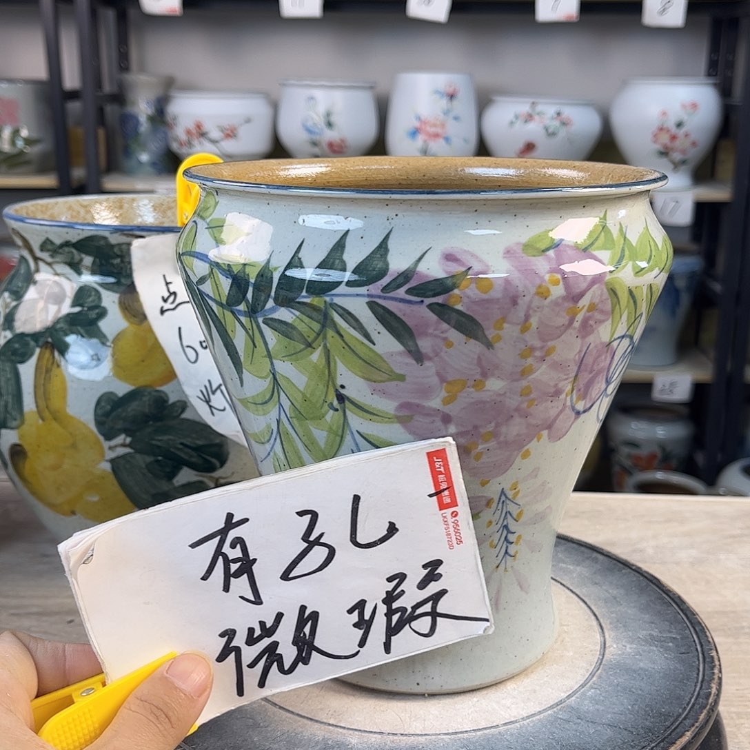 罐1xc景德镇陶瓷花盆