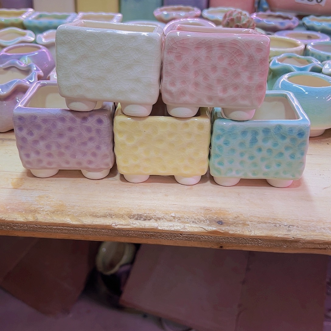 陶瓷花盆当场凑满12包邮