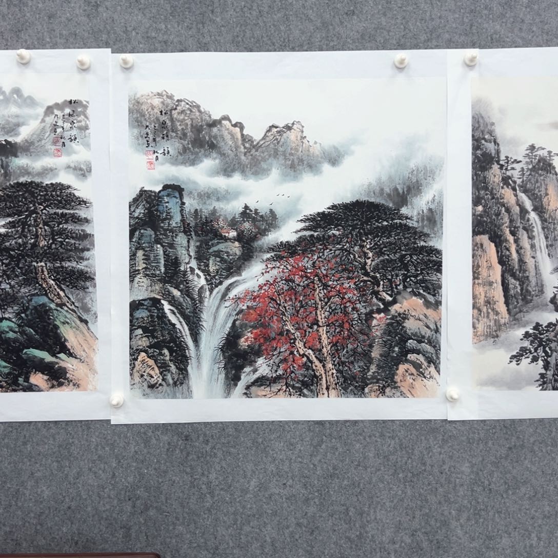 国画国画作品展览等活动的