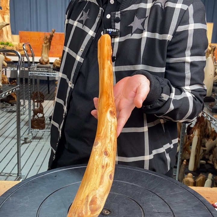 柏木（崖柏）手把件