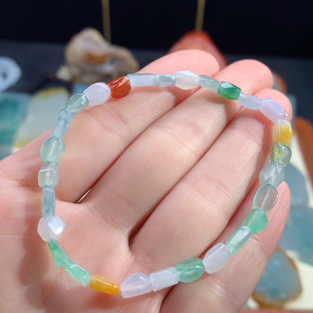 翡翠未镶嵌颈饰天然缅甸翡翠包邮