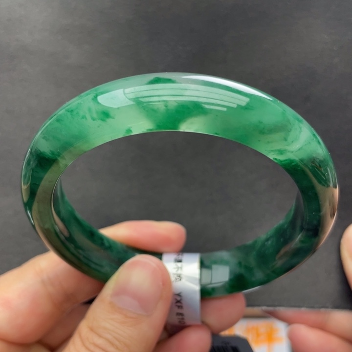 石英质玉未镶嵌手镯55-56