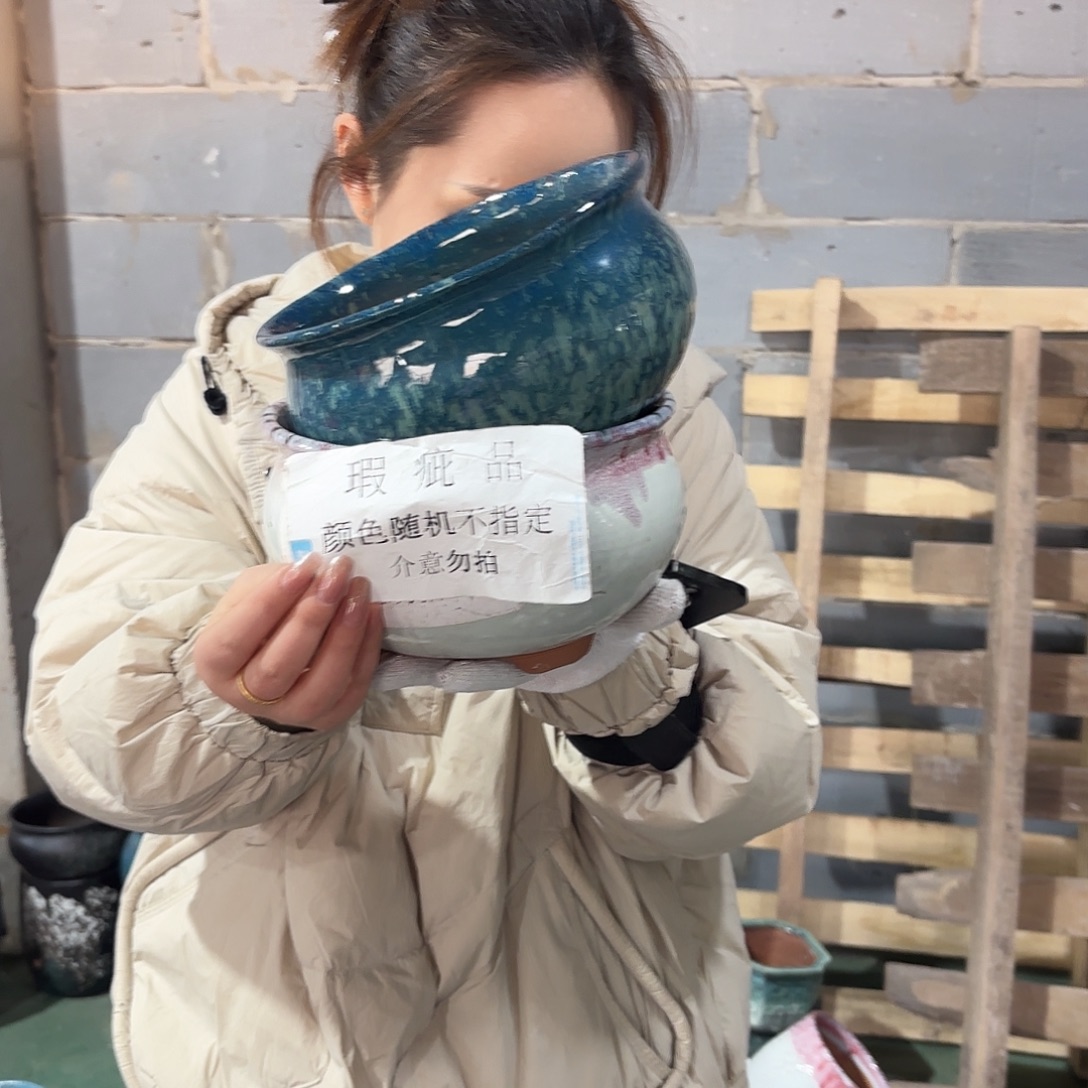 红陶瑕疵高12/20两个