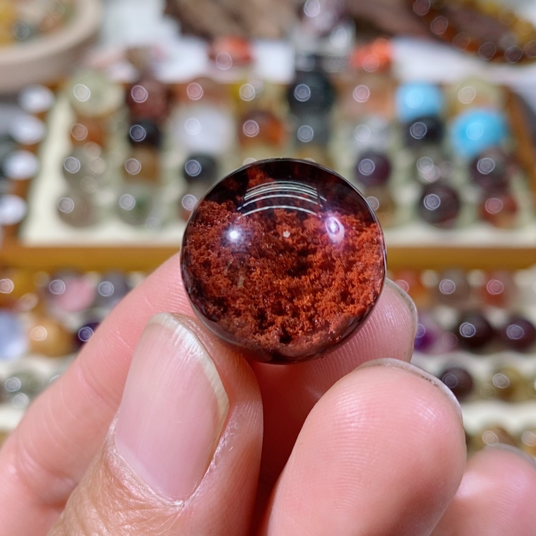 水晶单珠，未镶嵌