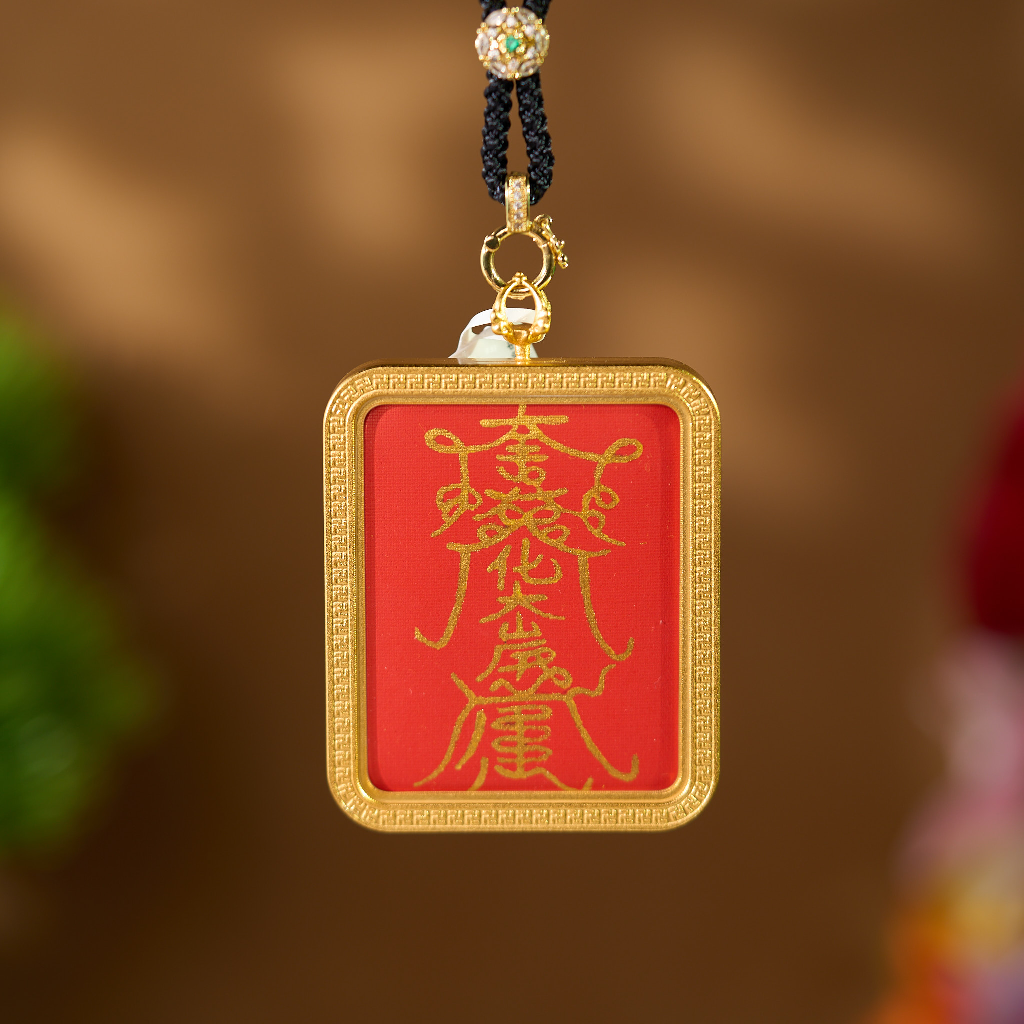 非金属布艺吊坠 热贡西藏真品太太牌雨渐耳双唐卡