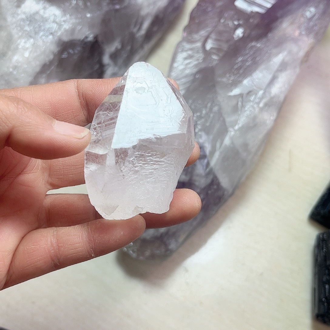 水晶天然水晶原石未镶嵌李*瑞