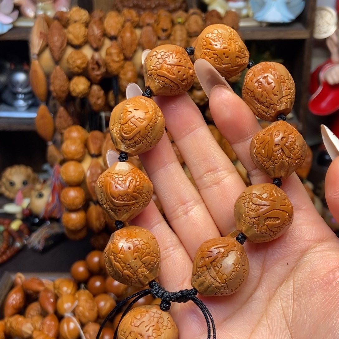 手串/手链橄榄核手工刻字心经