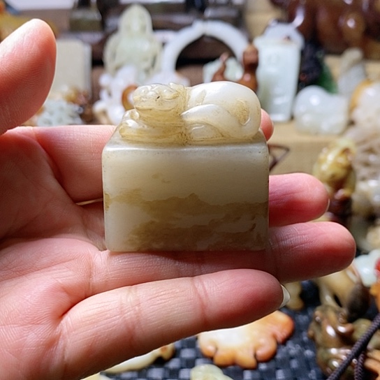 和田玉把件未镶嵌山