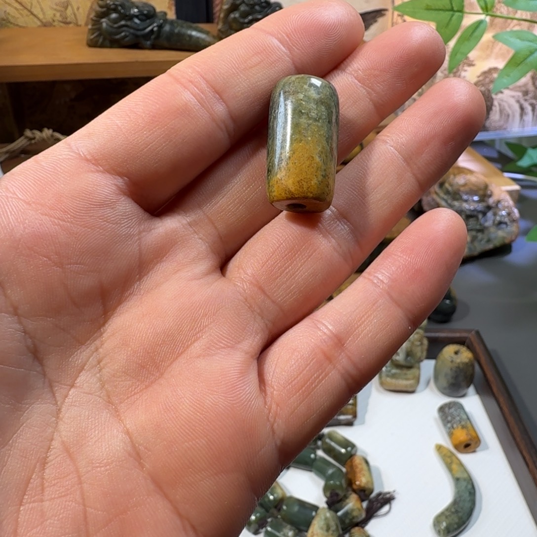 岫岩河磨玉（透闪石质玉）未镶嵌挂件