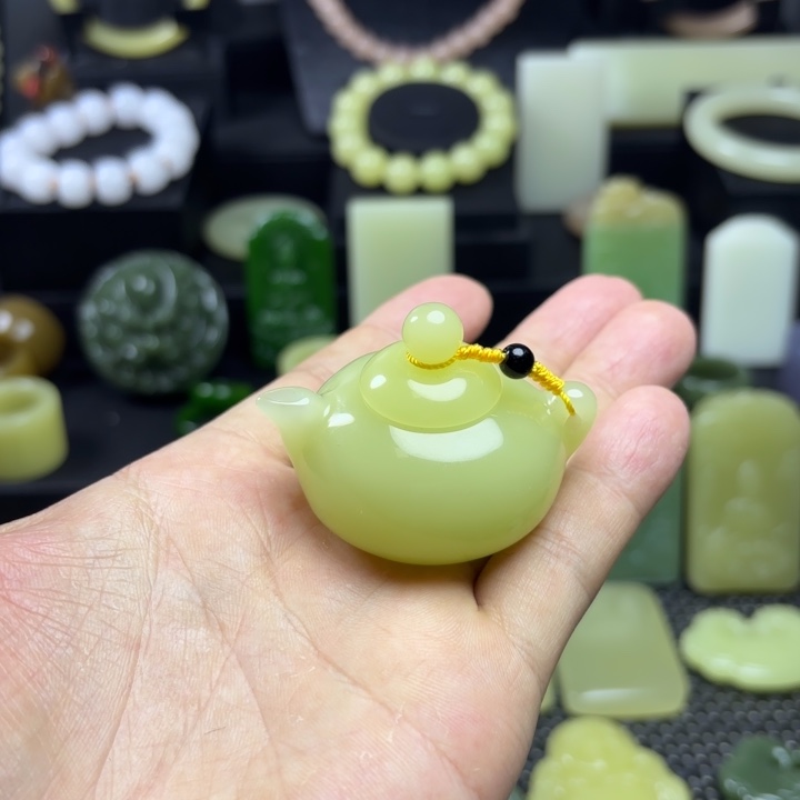 【闪购商品】和田玉未镶嵌颈饰李***2