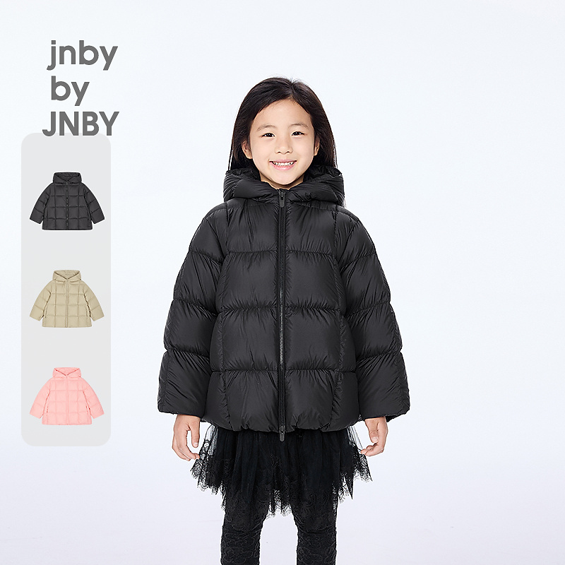 [新款方块]江南布衣童装短款羽绒服A型25冬男女童1X0C10040