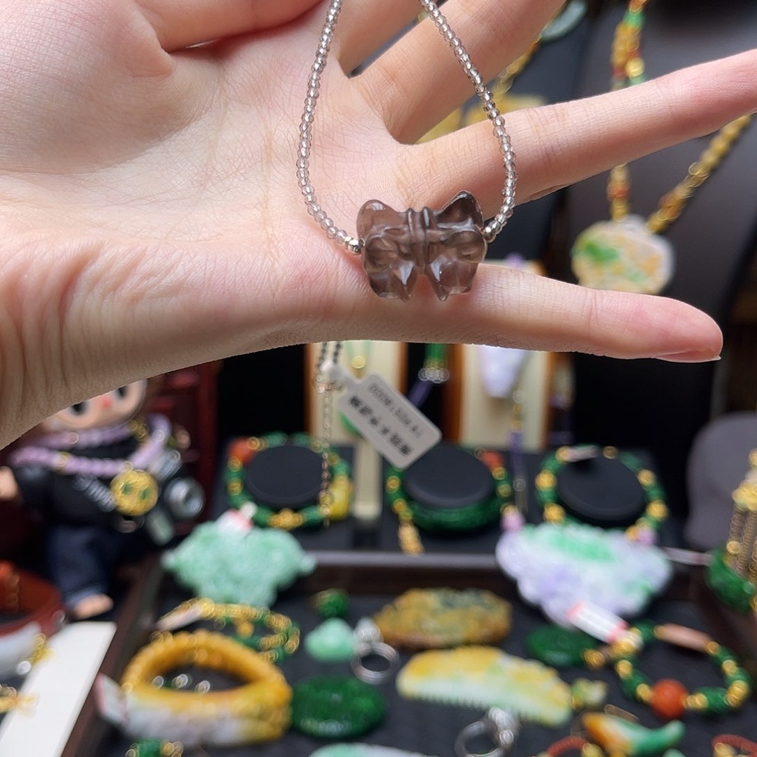 银S925镶嵌颈饰紫晶