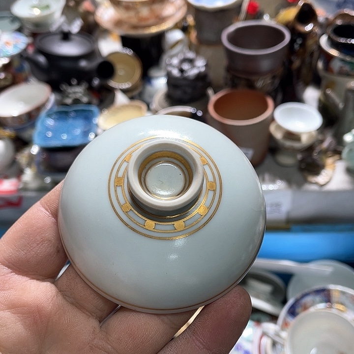 瓷片在一起的时候就是这样了