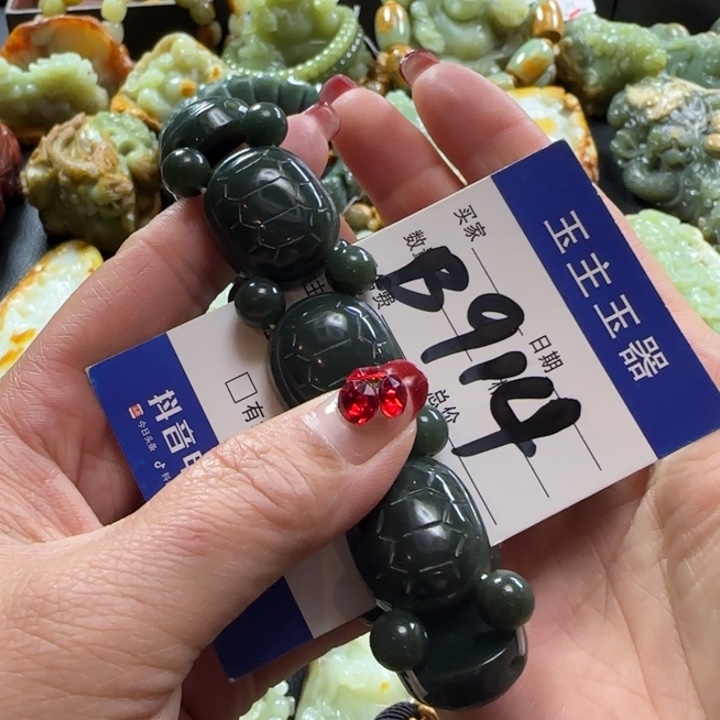 和田玉手串未镶嵌