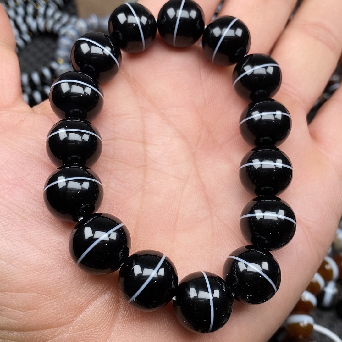 玛瑙/玉髓未镶嵌手链